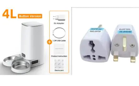 4L Automatic Pet Feeder & Food Dispenser